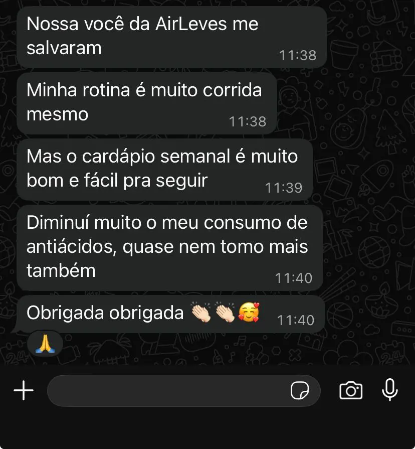 Depoimento de cliente