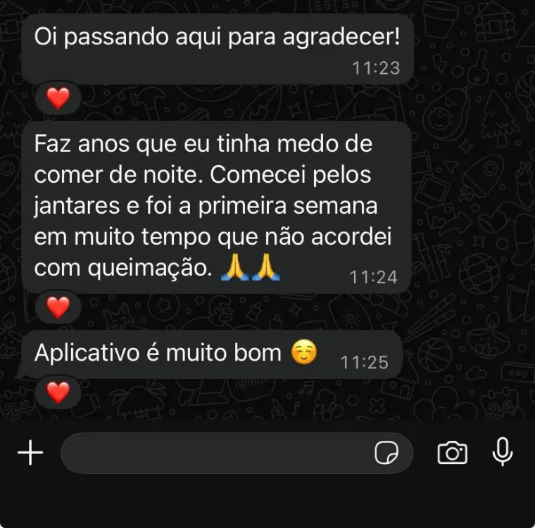Depoimento de cliente