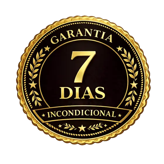 Selo de garantia de 7 dias incondicional